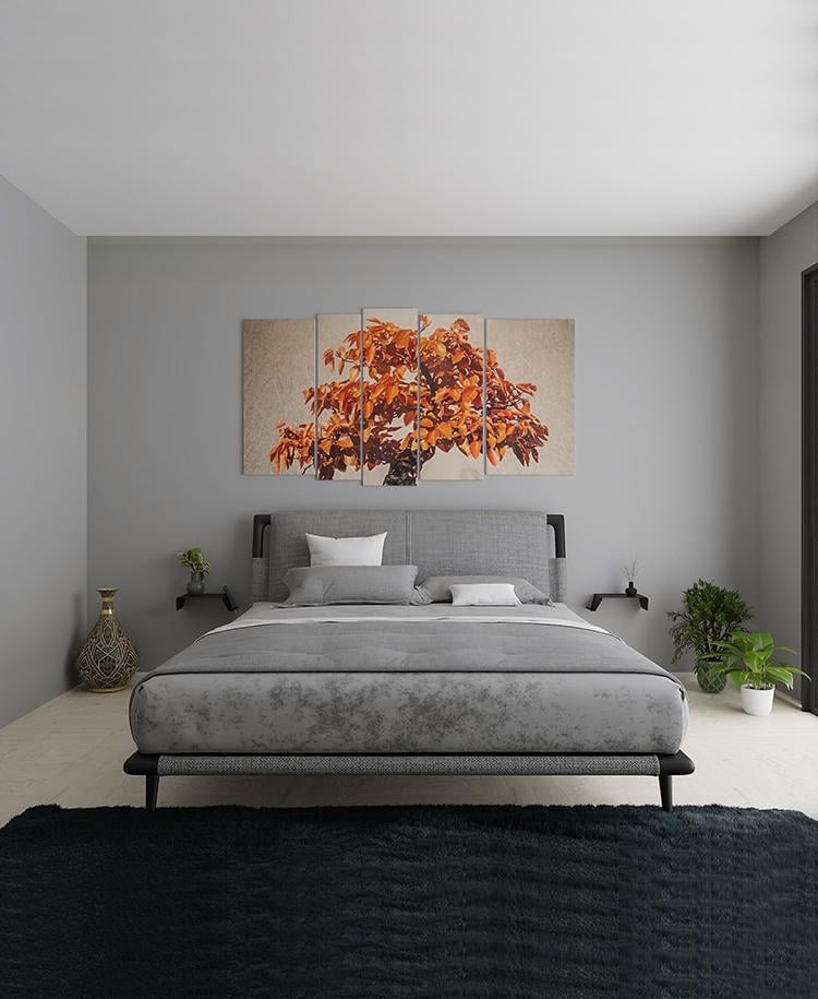 Полка-тумба прикроватная металлическая NC Home Vertex Черный (110400) - фото 3 Полка-тумба прикроватная металлическая NC Home Vertex Черный (110400) - фото 3