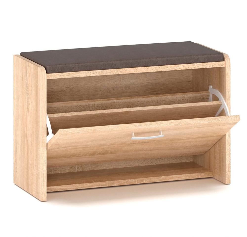 Тумба для обуви Mebel Service Комфорт-2 69,6х29,6х45,2 см Дуб сомоа (23536167) Тумба для обуви Mebel Service Комфорт-2 69,6х29,6х45,2 см Дуб сомоа (23536167)