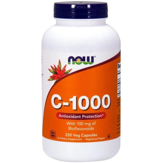 Витамин C NOW Foods Vitamin C-1000 250 Veg Caps