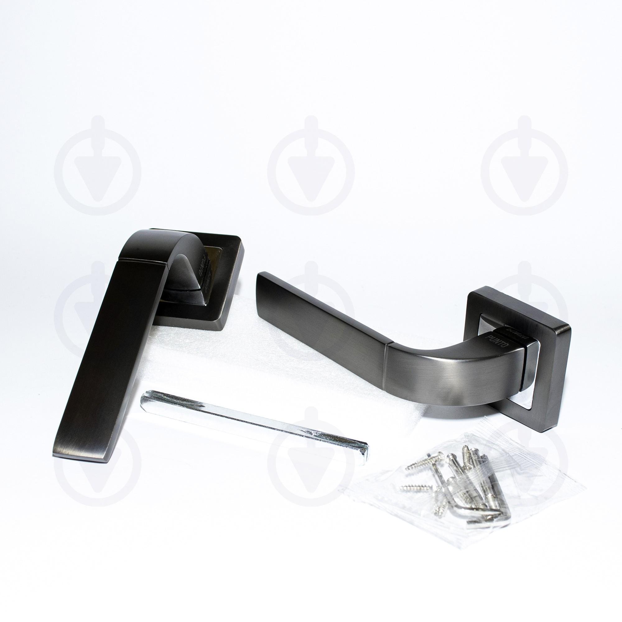 Ручка дверная Punto ORION QR GR/CP-23 Графит/хром (34791) - фото 3