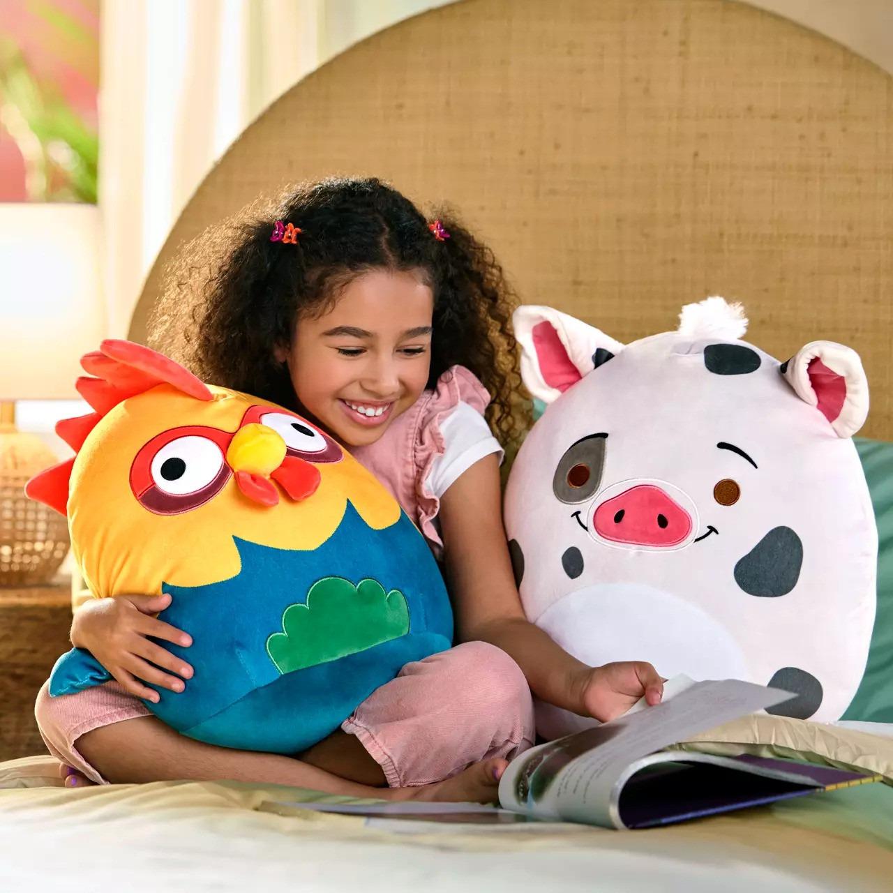 Мягкая игрушка Disney Хэй Хэй Squishmallows Моана 35 см (27477143) - фото 4