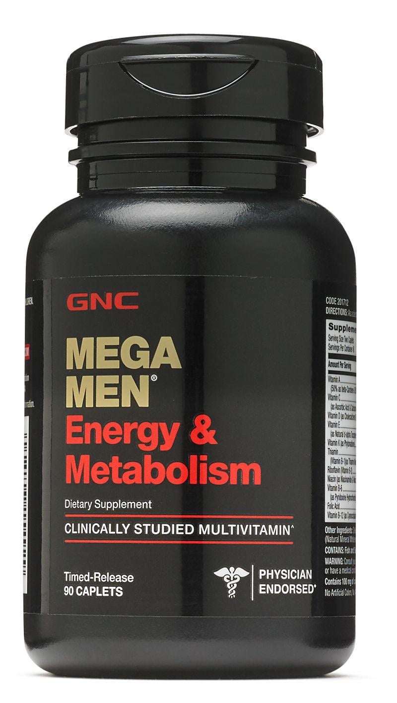Комплекс для энергии и обмена веществ GNC Mega Men Energy Metabolism 90 caps