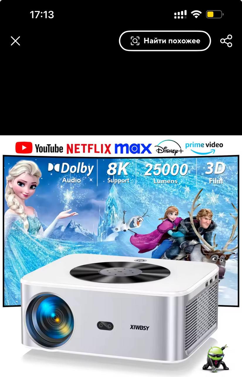 Проектор Xiwbsy Horlat T04 Full HD 1080P LCD - фото 3