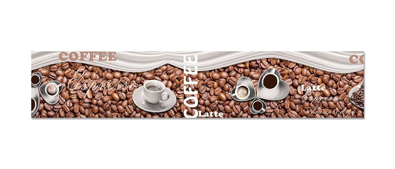 Наклейка виниловая на кухню Zatarga Эспрессо 600х3000 мм (1289776396)