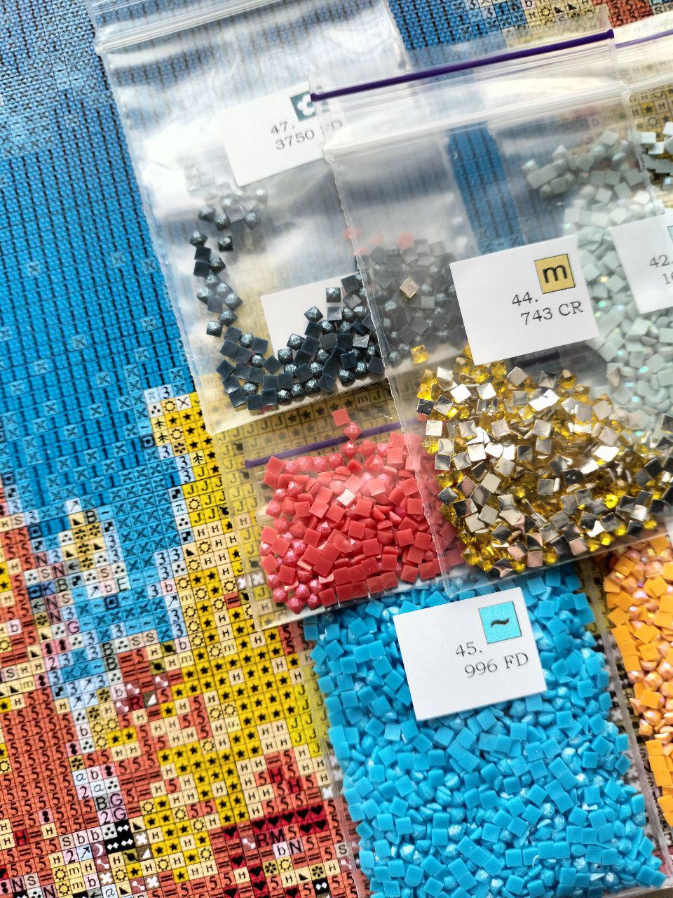 Алмазная мозаика АлМазка В теплые края квадратные алмазы без подрамника 40x50 см (АлМ-292) - фото 4 Алмазная мозаика АлМазка В теплые края квадратные алмазы без подрамника 40x50 см (АлМ-292) - фото 4