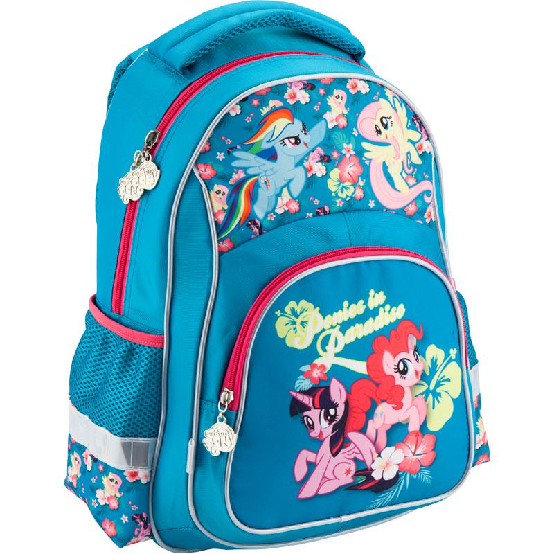Рюкзак школьный KITE My Little Pony 38x29x13 см 14 л Бирюзовый (lp18-518s)