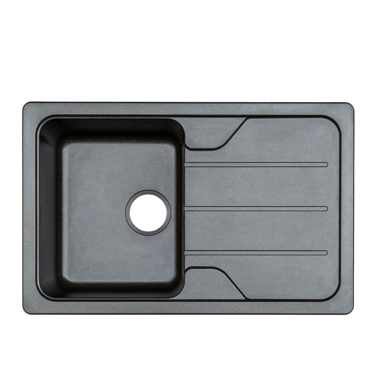 Мойка для кухни Platinum 7850 Verona гранит матовый Black/Gold Мойка для кухни Platinum 7850 Verona гранит матовый Black/Gold