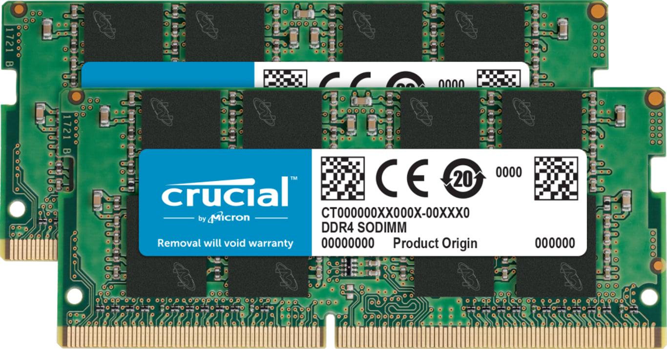 Оперативна пам'ять для ноутбука Crucial 32 GB 2x16 GB SO-DIMM DDR4 3200 MHz (CT2K16G4SFRA32A) Оперативна пам'ять для ноутбука Crucial 32 GB 2x16 GB SO-DIMM DDR4 3200 MHz (CT2K16G4SFRA32A)