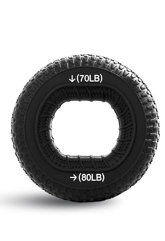 Эспандер кистевой 2в1 для укрепления пальцев руки с нагрузкой 70-80 фунтов 315-36 кг Черный (29130)