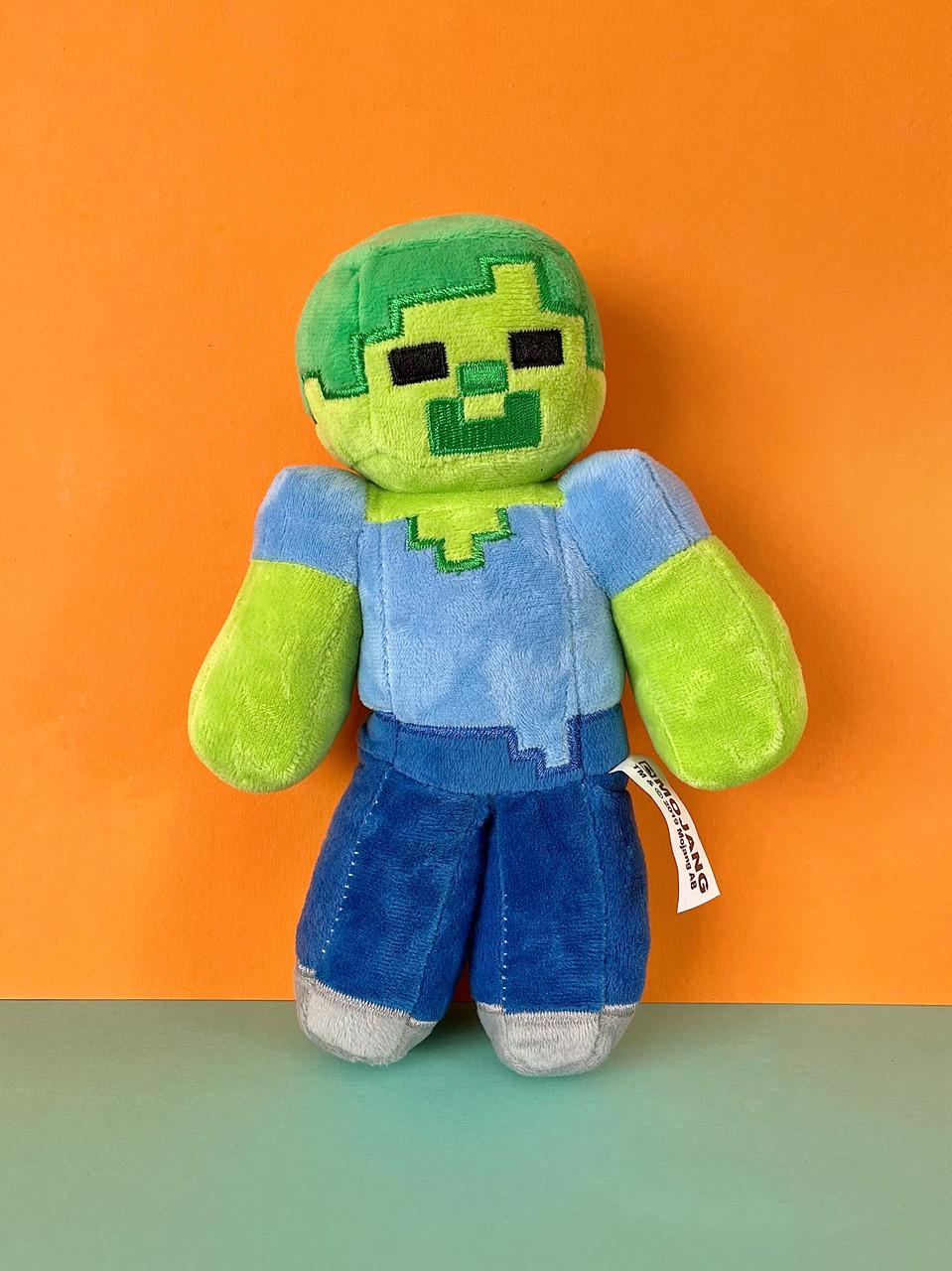 М'яка іграшка Майнкрафт Зомбі Зелений (1691322985) М'яка іграшка Майнкрафт Зомбі Зелений (1691322985)