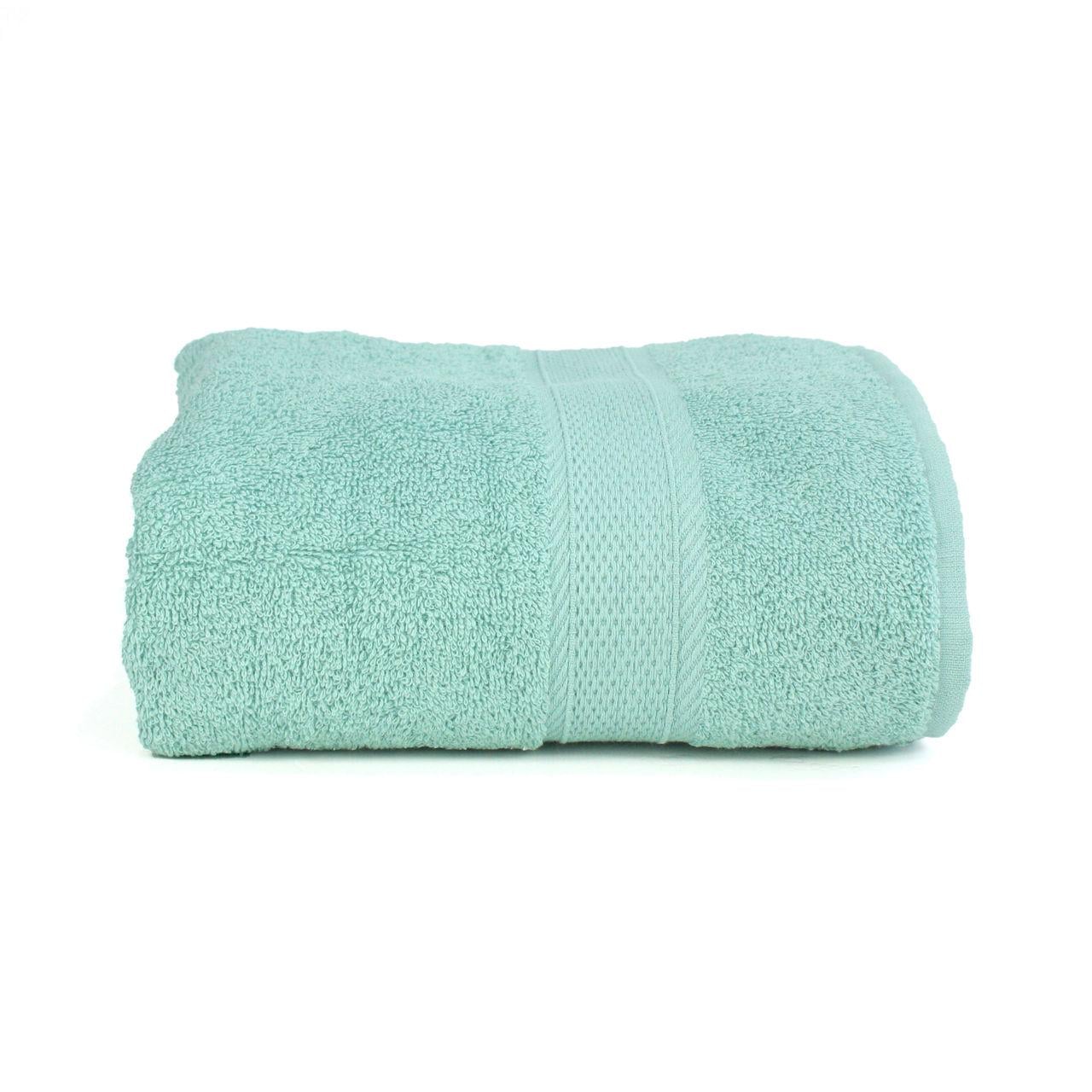 Полотенце махровое БЗ0011 40х70 см Зеленый (157759)