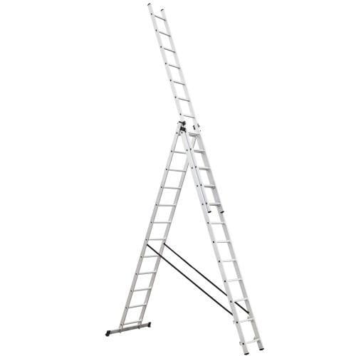 Лестница алюминиевая Higher универсальная раскладная 3х12 (10174486)