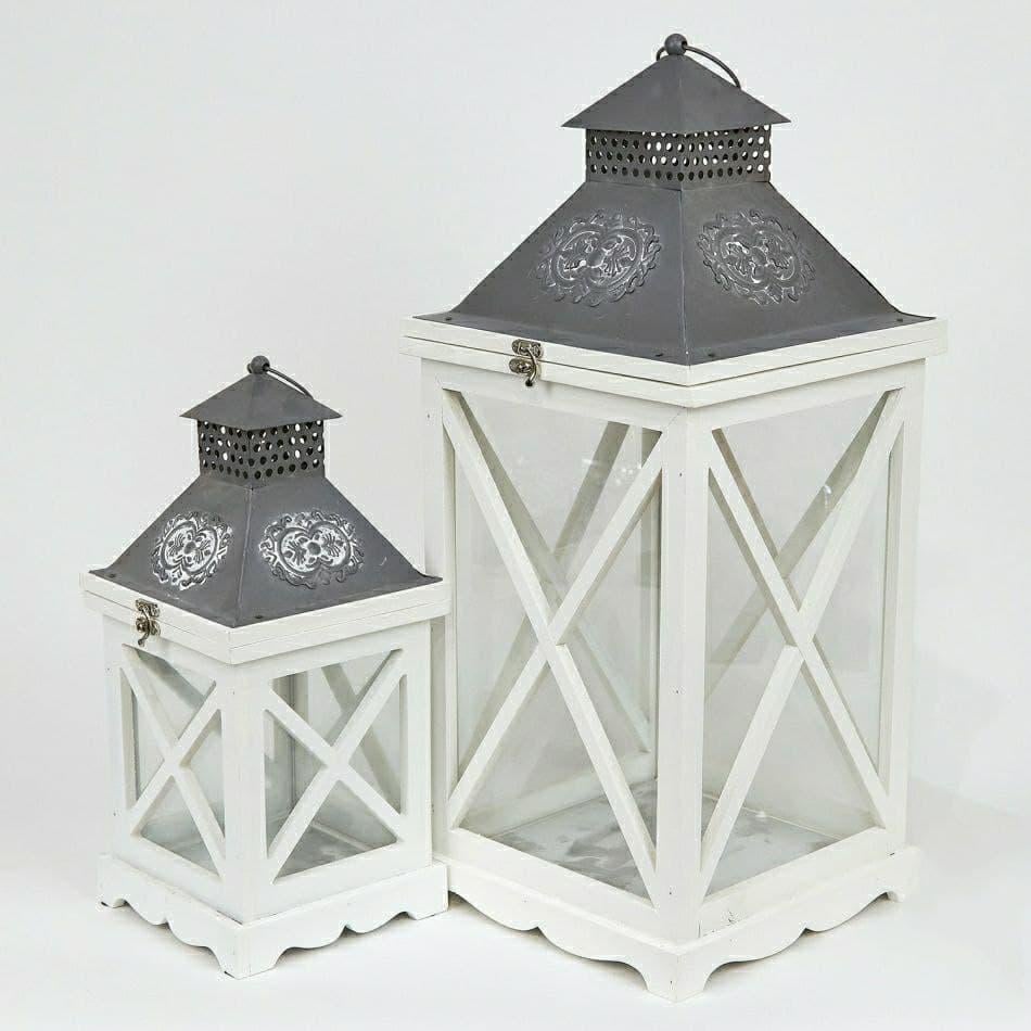 Набір дерев'яних ліхтарів Decors Classic Lamp D4-1 2 шт. (DR000949) - фото 1