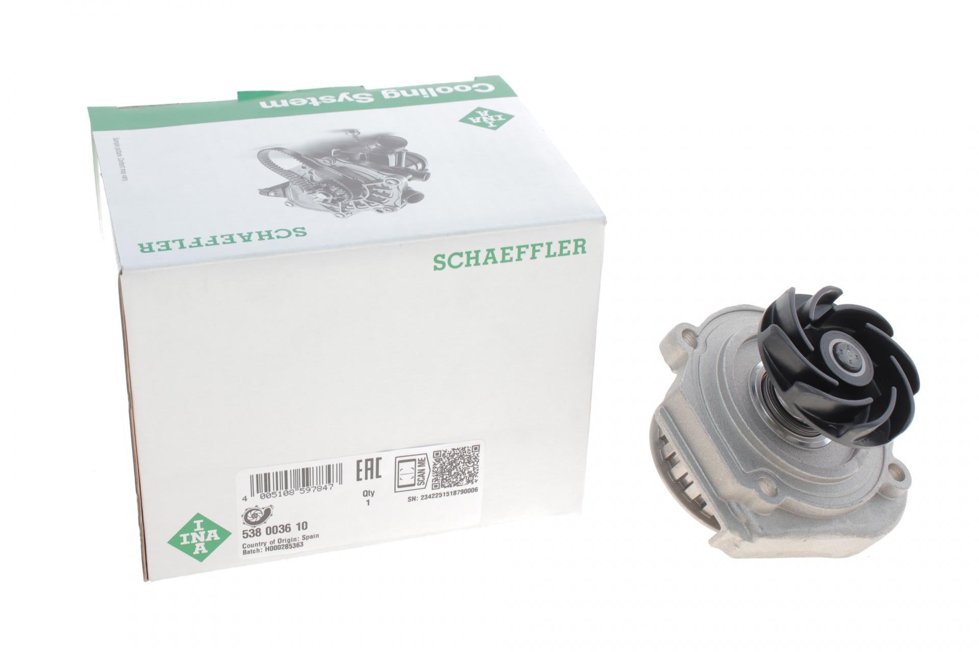 Помпа воды INA Fiat Palio 1.2 96-/Panda 0.8-1.1 86-04/Punto 1.1-1.2 93-00/Tipo 1.1 86-93 538 0036 10 Помпа воды INA Fiat Palio 1.2 96-/Panda 0.8-1.1 86-04/Punto 1.1-1.2 93-00/Tipo 1.1 86-93 538 0036 10