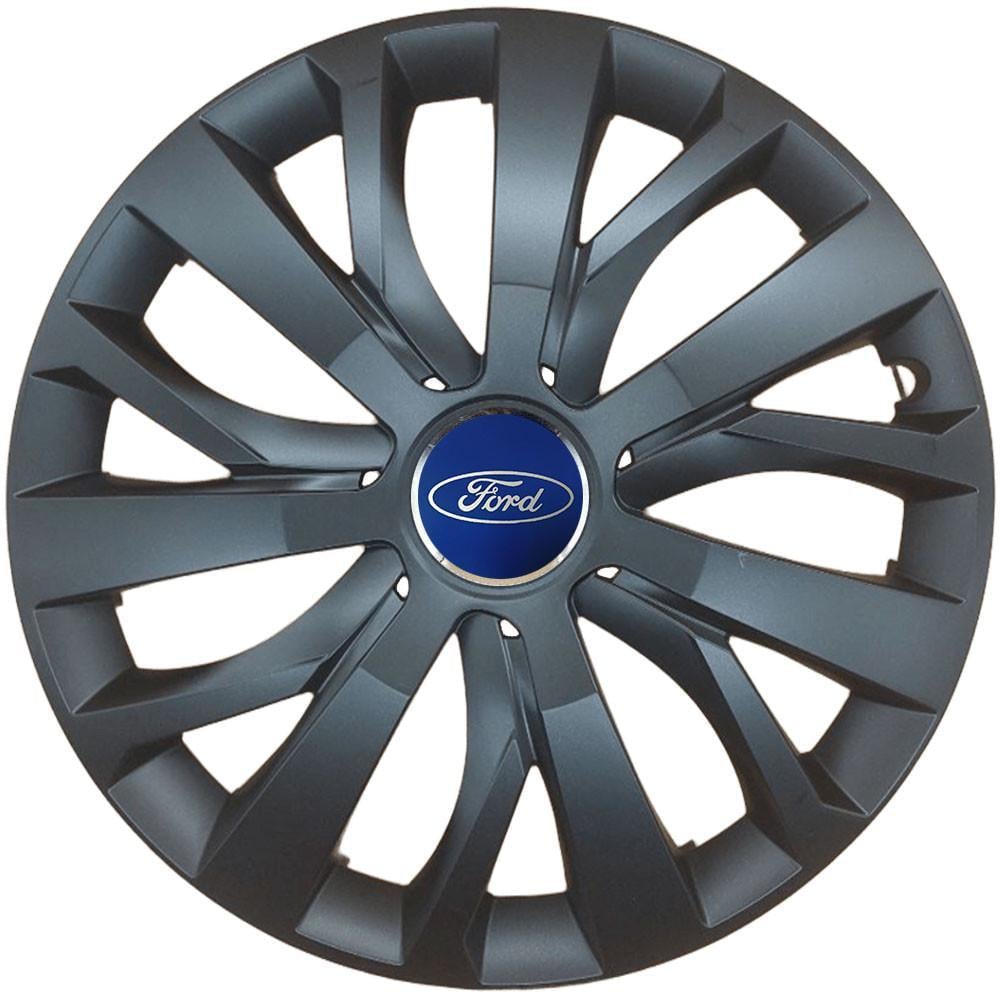 Комплект колпаков SJS R16 для Ford 432 4 шт. Черный (108336)