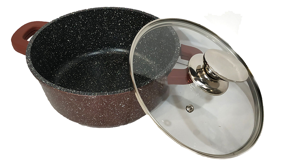 Кастрюля с крышкой Zurrichberg 2,5 л (ZBP-7093 Burgundy)