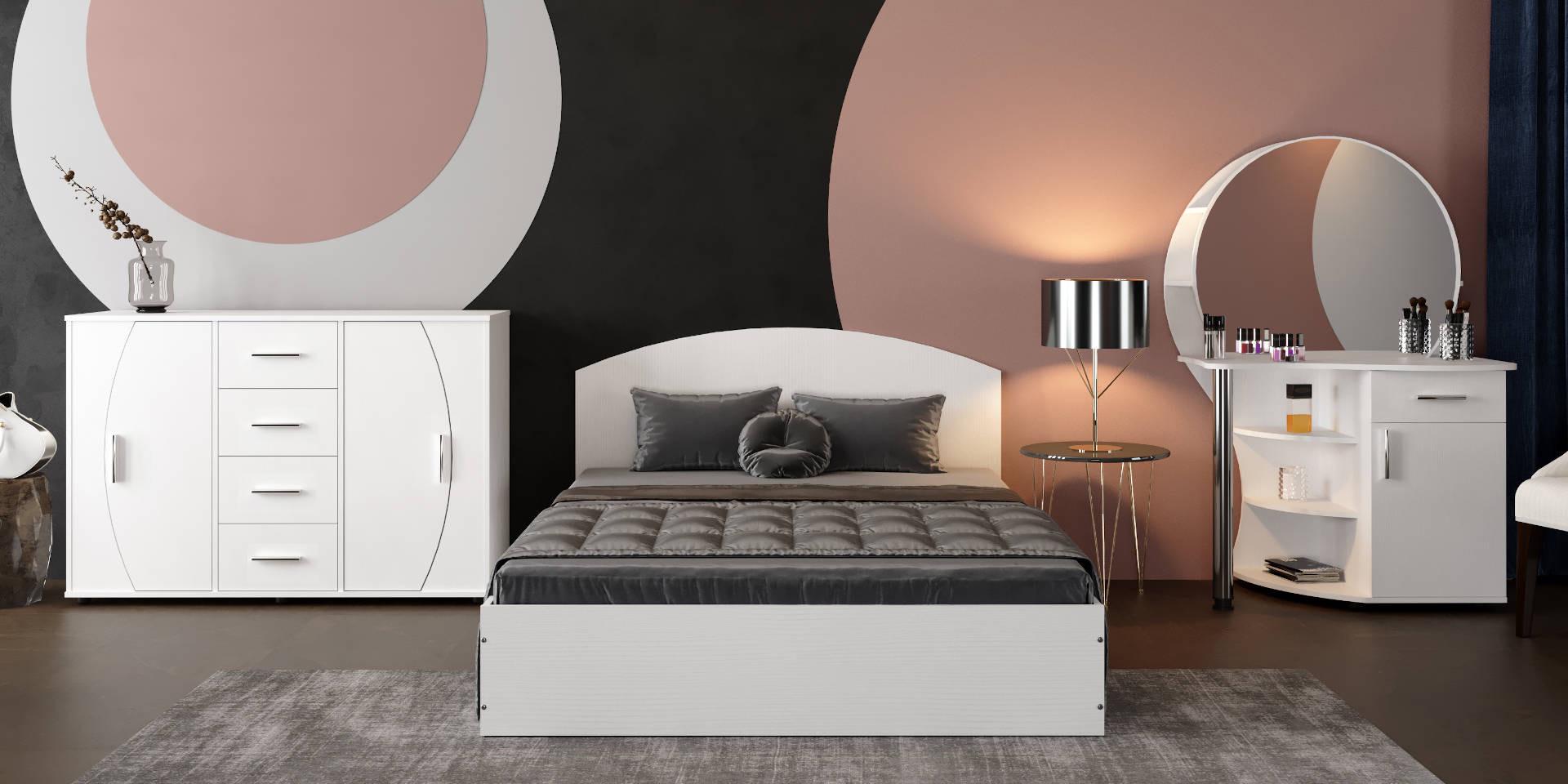 Комод Компаніт 4-2-2 АБС 133,8х44,8х91,3 см Яблуня - фото 4 Комод Компаніт 4-2-2 АБС 133,8х44,8х91,3 см Яблуня - фото 4