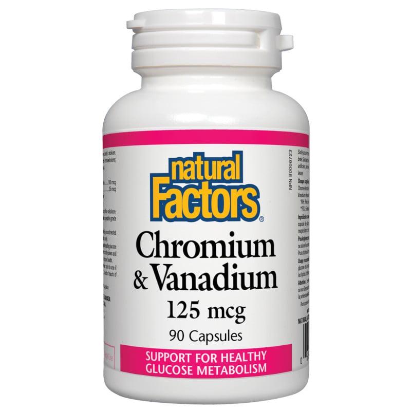 Минералы Chromium & Vanadium 125 mcg 90 Capsules