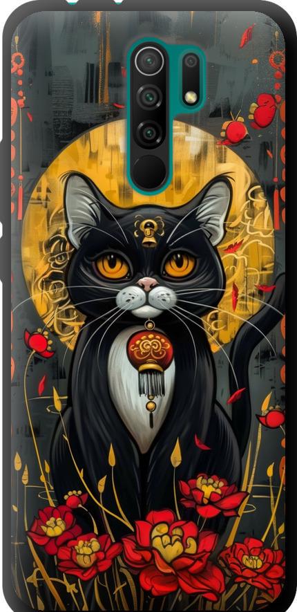 Чехол на Xiaomi Redmi 9 China Cat (6134b-2019-42517)