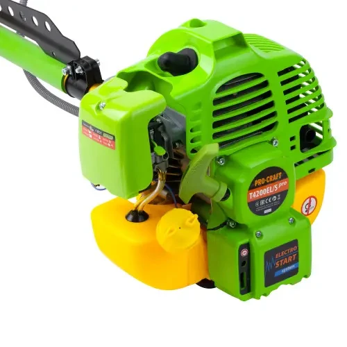 Бензокоса ProCraft T4200EL/S Pro электростарт/3 ножа/воротник/разборная штанга - фото 4 Бензокоса ProCraft T4200EL/S Pro электростарт/3 ножа/воротник/разборная штанга - фото 4