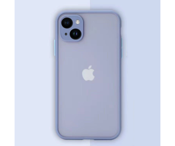 Чохол-накладка TPU Color Matte Case для Apple iPhone 14 Синій