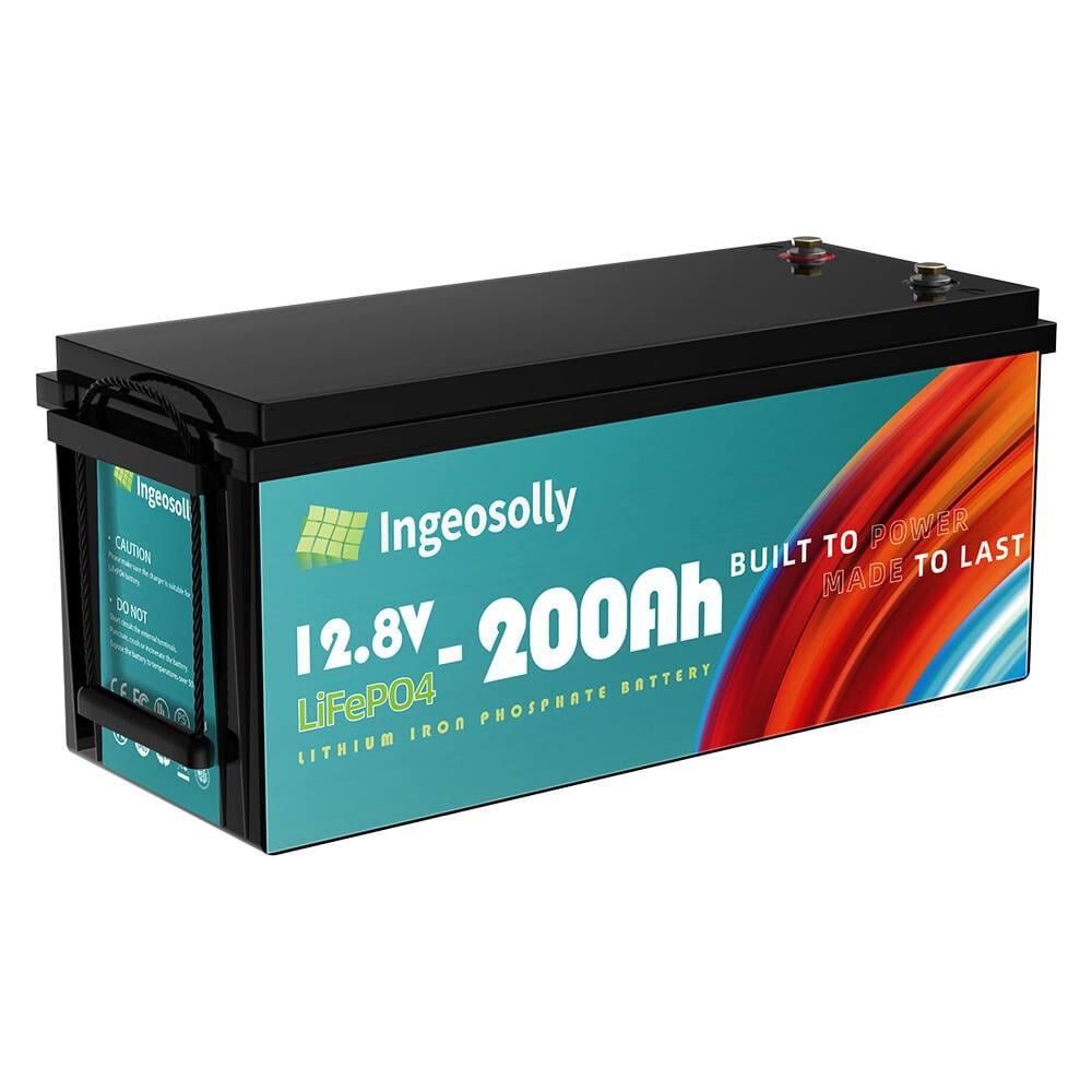 Акумулятор для ДБЖ Ingeosolly LifePo4 200 Ah 12V 2560Wh BMS (AKBS02) - фото 2 Акумулятор для ДБЖ Ingeosolly LifePo4 200 Ah 12V 2560Wh BMS (AKBS02) - фото 2