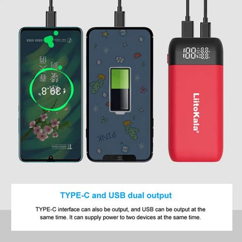 Зарядное устройство PowerBank LiitoKala Lii-MP2 Charger Red - фото 7