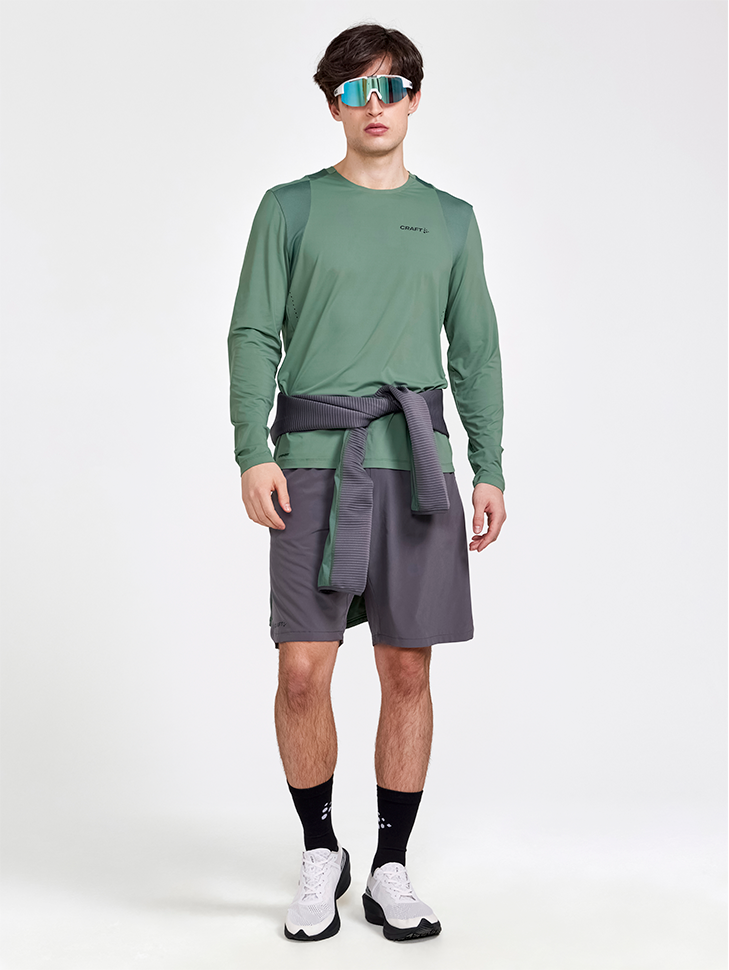 Лонгслив мужской CRAFT ADV HiT LS 1912456-687000 S Green - фото 5 Лонгслив мужской CRAFT ADV HiT LS 1912456-687000 S Green - фото 5