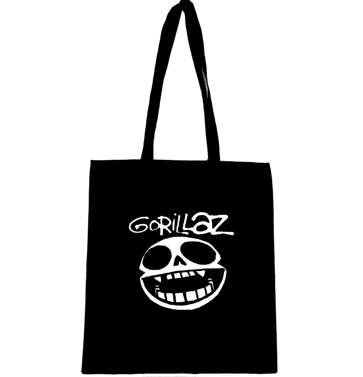 Эко-сумка с принтом "Gorillaz" (394) Эко-сумка с принтом "Gorillaz" (394)