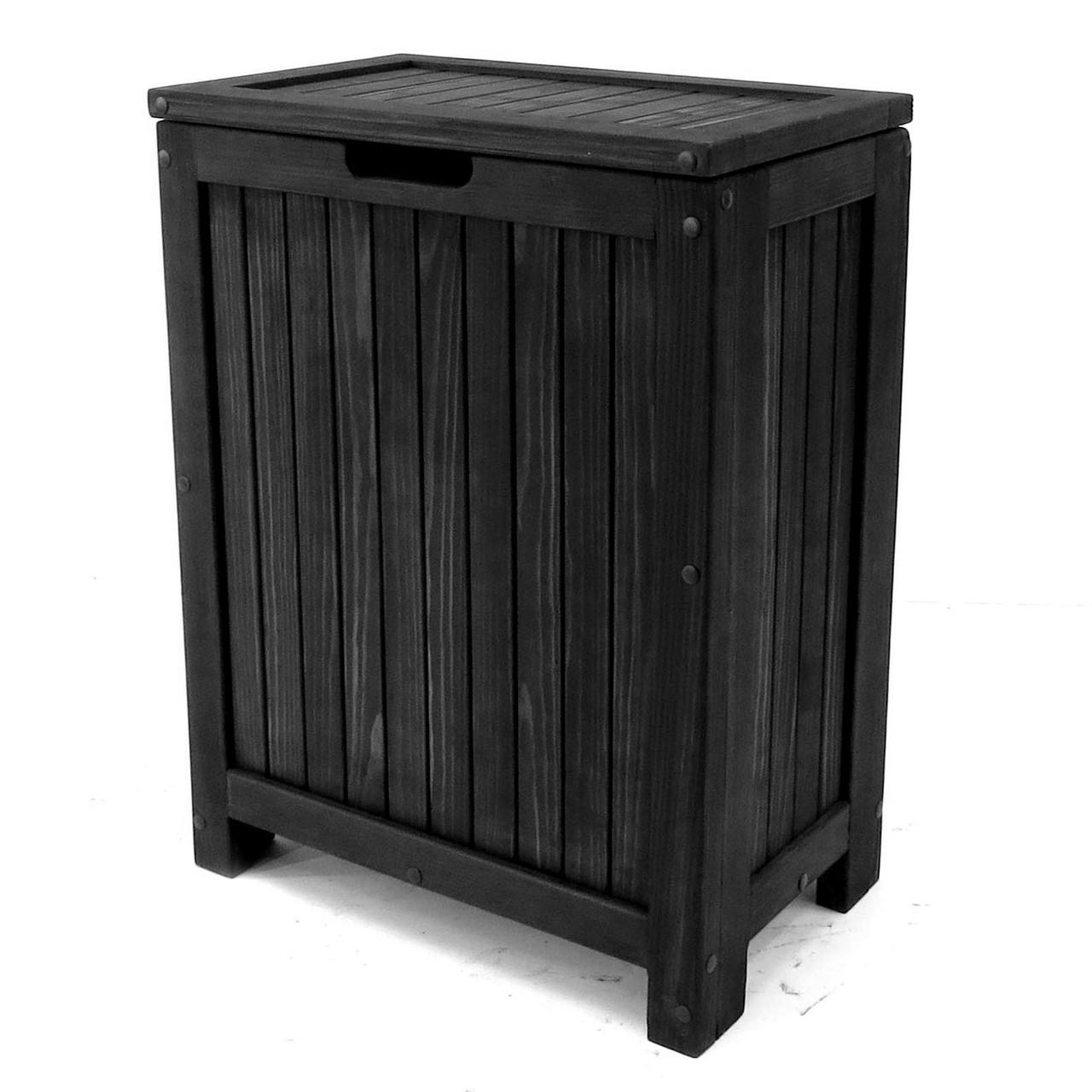 Корзина для белья из дерева Ройет Венге (КЗБ-001012)