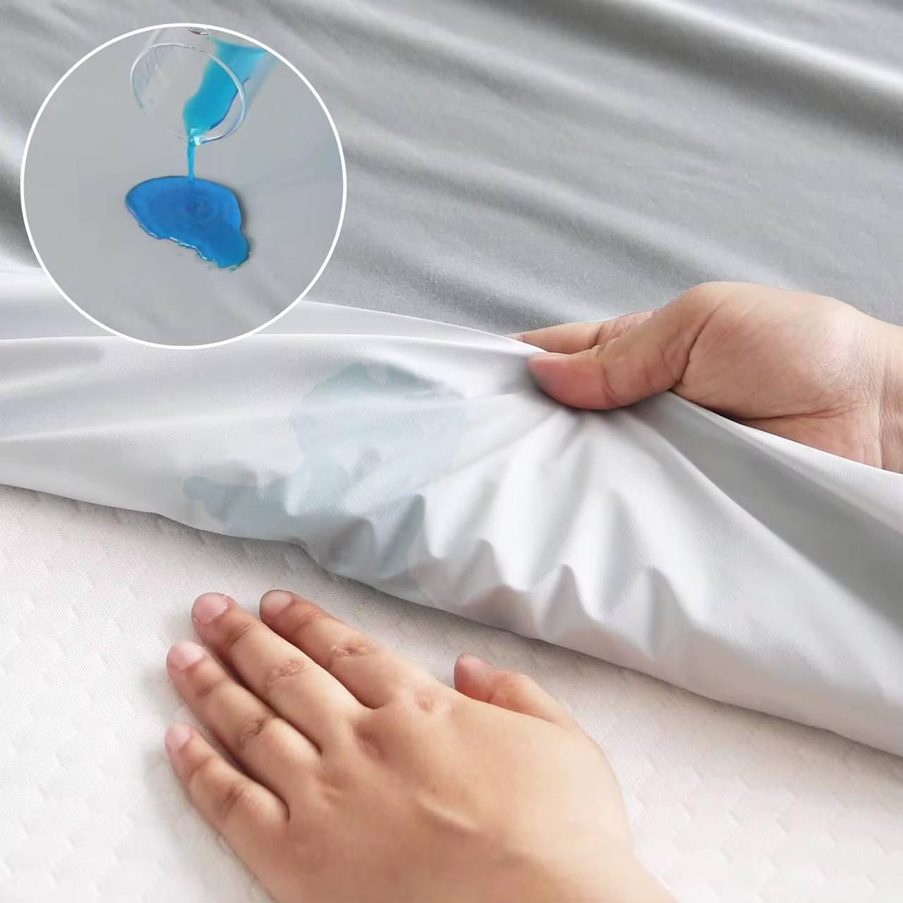 Наматрасник с резинкой по периметру водонепроницаемый 80х190 см (NM010) - фото 5 Наматрасник с резинкой по периметру водонепроницаемый 80х190 см (NM010) - фото 5