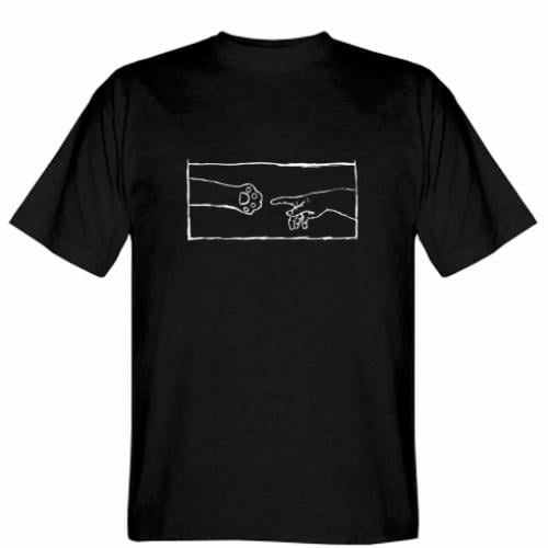 Футболка мужская Stedman Сreation meow 2XL Черный (7426455-2-141291-XXL)