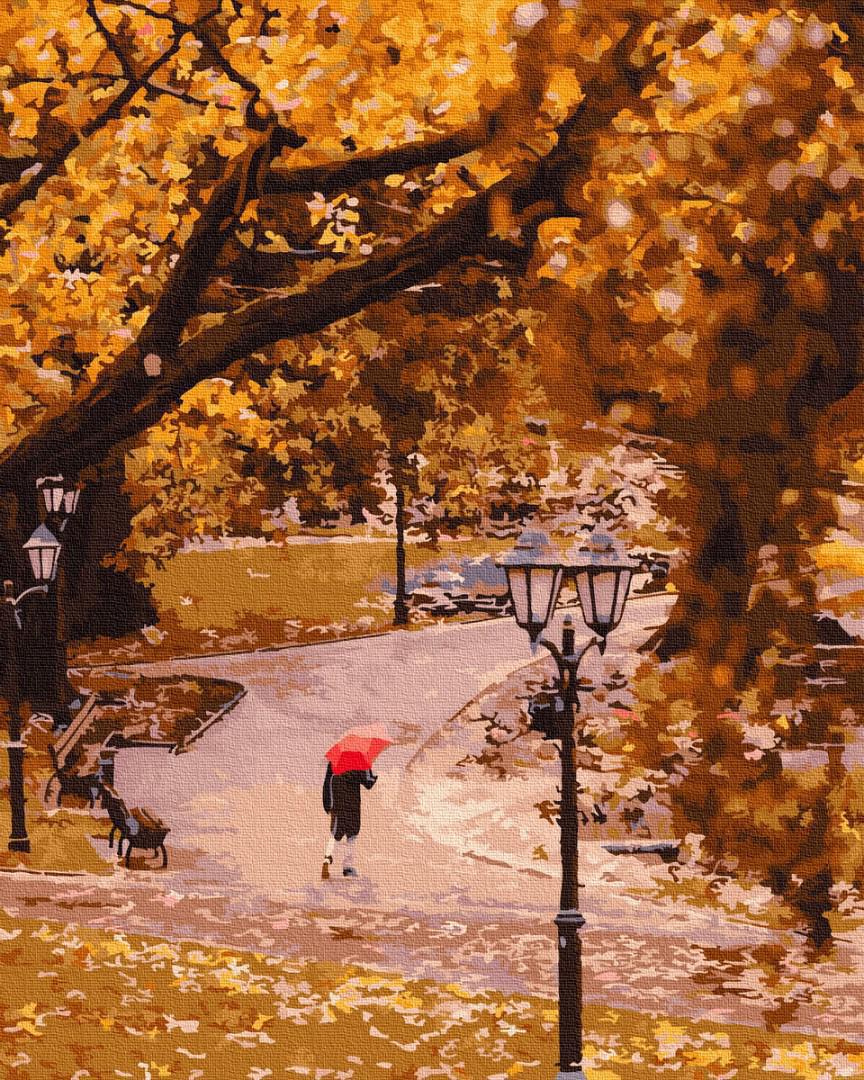 Картина по номерам Brushme "Осень в парке" 40х50 см (BK-GX25398)