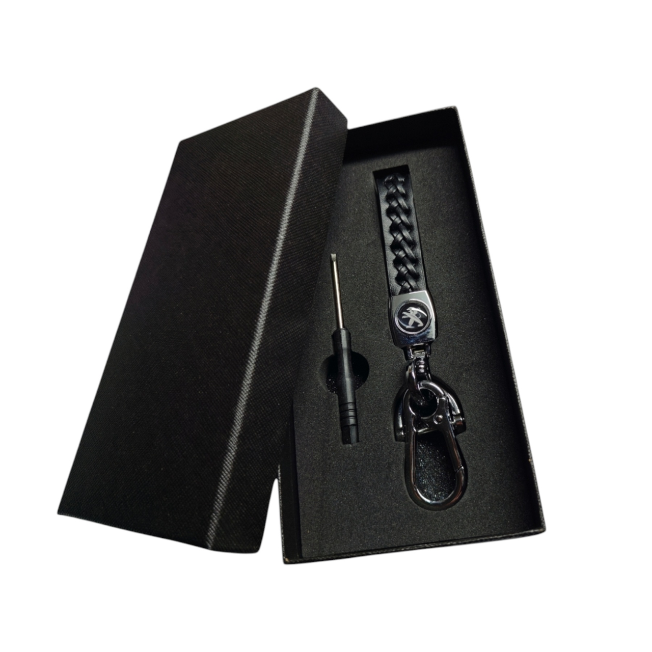 Брелок для автомобильных ключей Peugeot с карабином (2392906666)