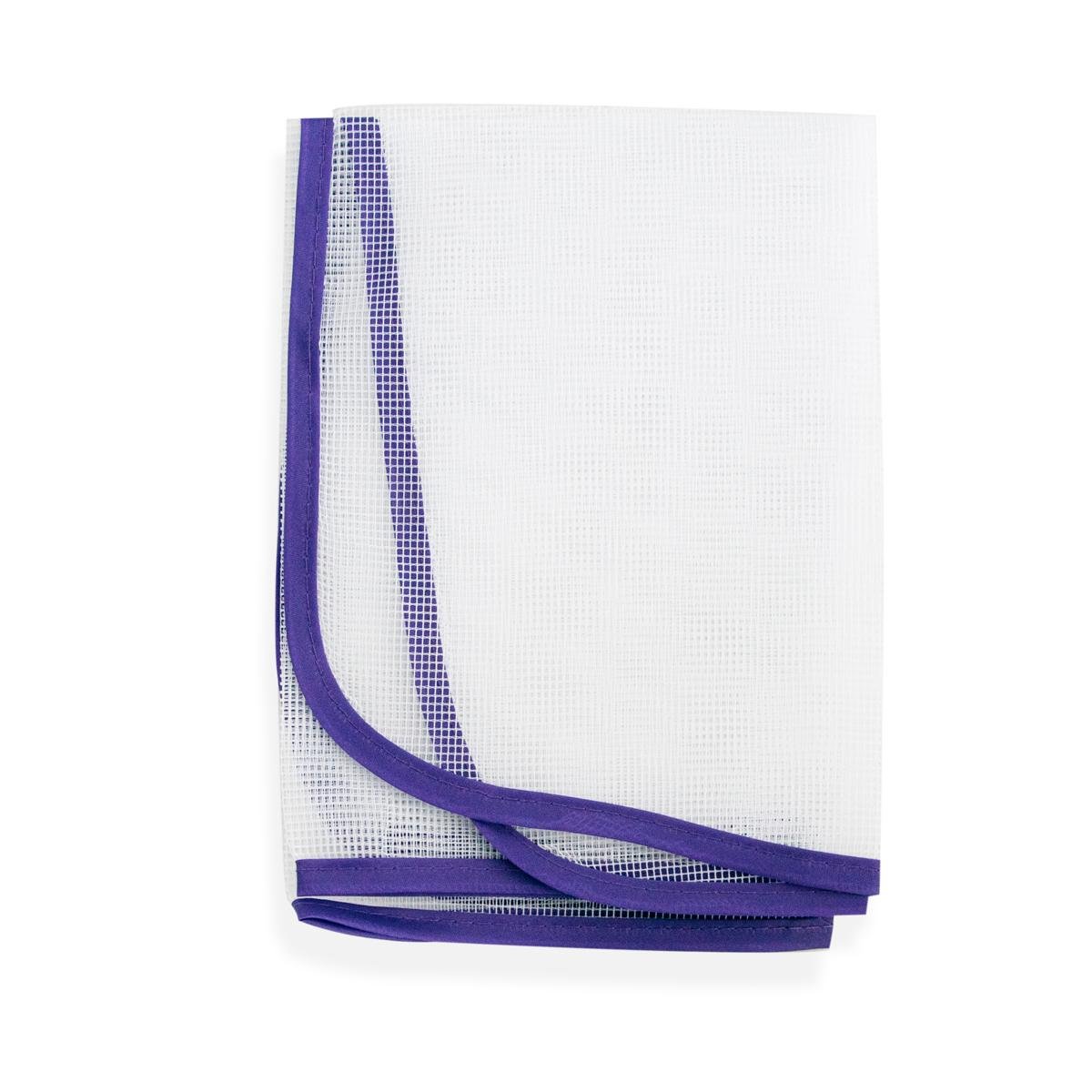 Тканевая сетка для глажки белья Protective cloth набор 40х57 см 3 шт. Белый/Фиолетовый (1009375-White) - фото 9 Тканевая сетка для глажки белья Protective cloth набор 40х57 см 3 шт. Белый/Фиолетовый (1009375-White) - фото 9