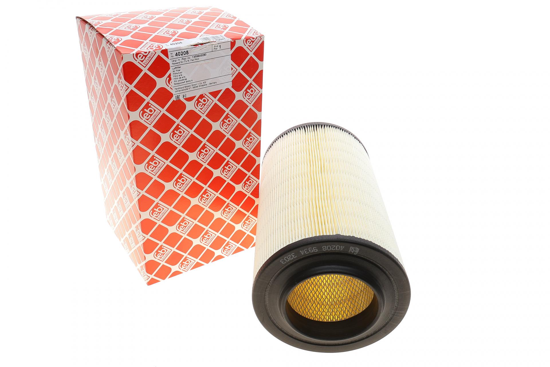 Фильтр воздушный FEBI BILSTEIN для Fiat Ducato 2,2/2,3/3,0 JTD/HDI 06- (40208)