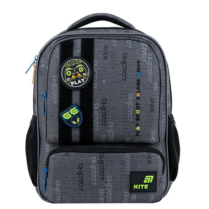 Рюкзак детский KITE Kids Good Game 32,5х24,5х9,5 см 8,5л Серый (K26-559XS-3)