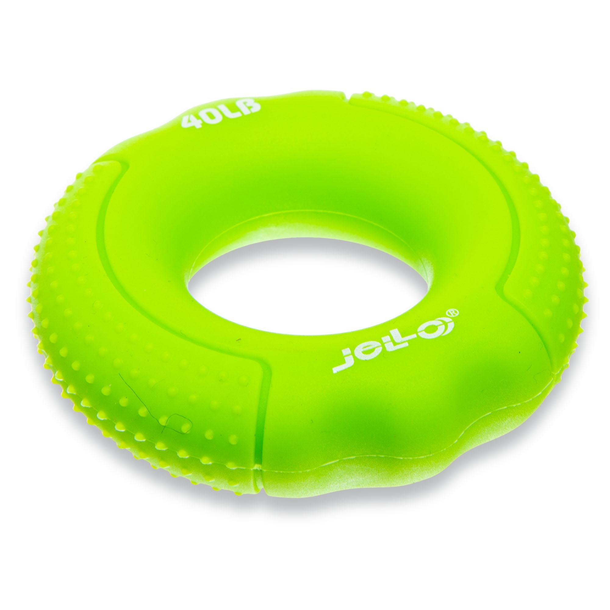 Эспандер кистевое кольцо Jello FI-1788 1 шт. 40LB Салатовый - фото 1 Эспандер кистевое кольцо Jello FI-1788 1 шт. 40LB Салатовый - фото 1