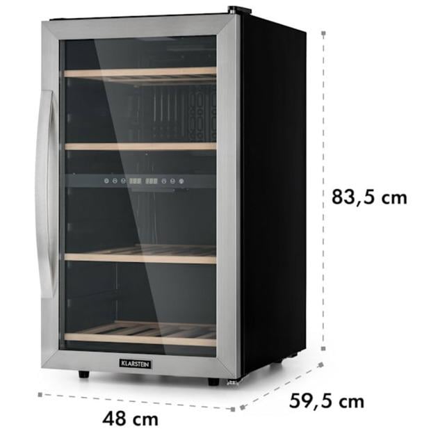 Холодильник для вина KLARSTEIN Vinamour 45 Duo (10034216) - фото 2 Холодильник для вина KLARSTEIN Vinamour 45 Duo (10034216) - фото 2