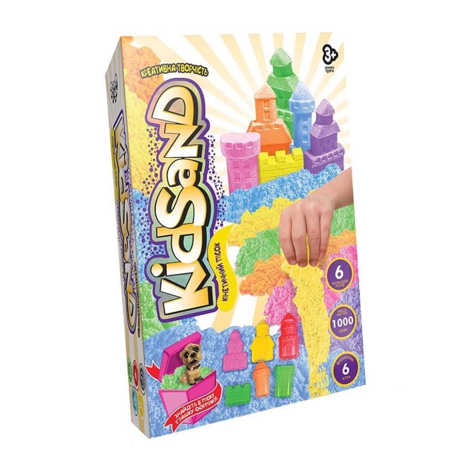 Кінетичний пісок Danko Toys KidSand KS-04-10U-15U коробка 1000 г Вид 5 (RLT33152s43845)