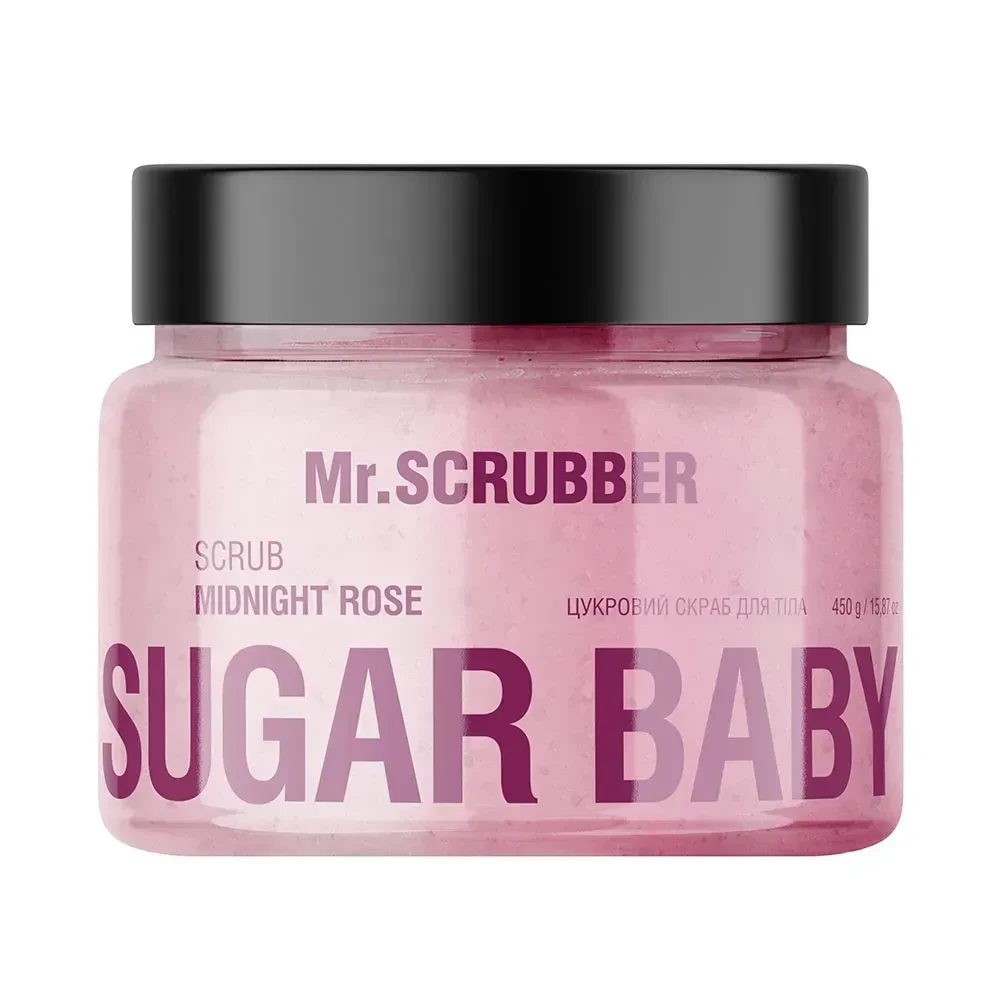 Скраб для тела сахарный Mr.SCRUBBER Sugar Baby Midnight Rose 450 г (32122362)