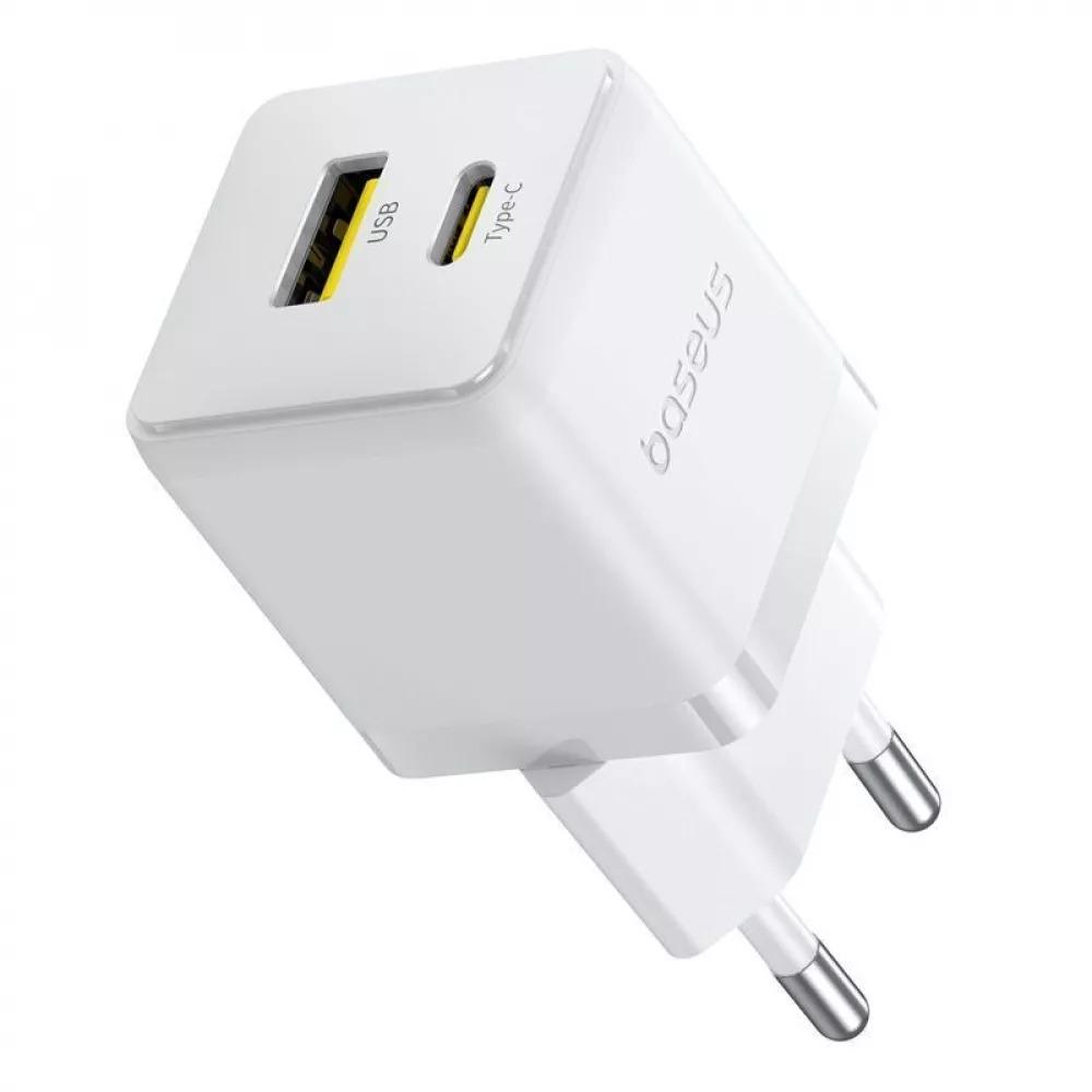 Зарядний пристрій BASEUS Palm Fast Charger Type-C 60W 1 м White - фото 6