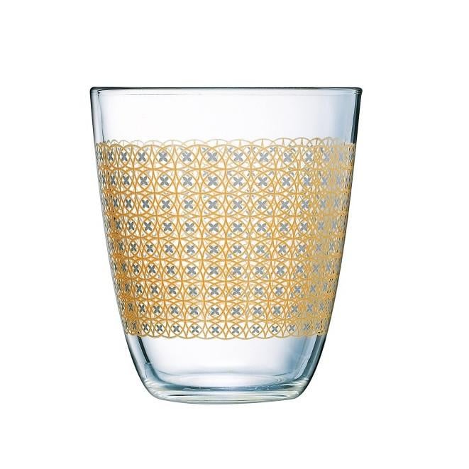 Набір склянок Luminarc Neo Galaxy Gold 310 мл 6 шт. (N1324)