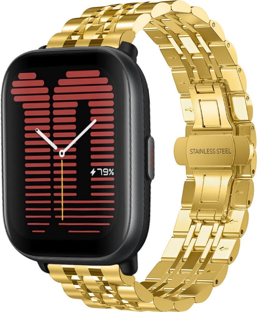Ремешок металлический Spinye для Amazfit Active Gold (38404-2A)