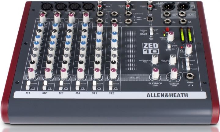Пульт микшерный Allen&Heath ZED10 (1317947635) - фото 3 Пульт микшерный Allen&Heath ZED10 (1317947635) - фото 3