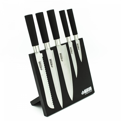 Набор ножей Benson BN-408 на магнитной подставке 5 пр. (1408BNS00271)