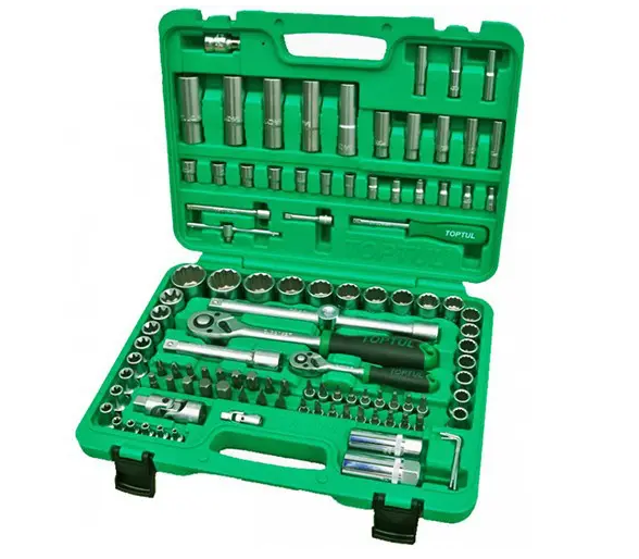 Набір інструменту автомобільнийToptul 1/4"&1/2" 108 ед. 12-гр (GCAI108R1)