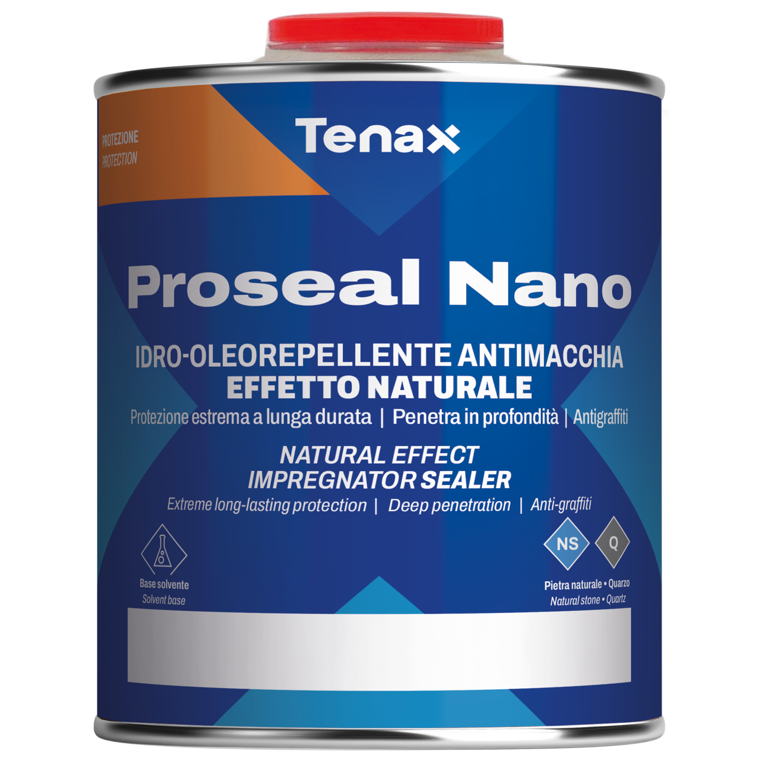 Пропитка защитная TENAX Proseal Nano водо-/масло-/грязеотталкивающая 1 л (002226)