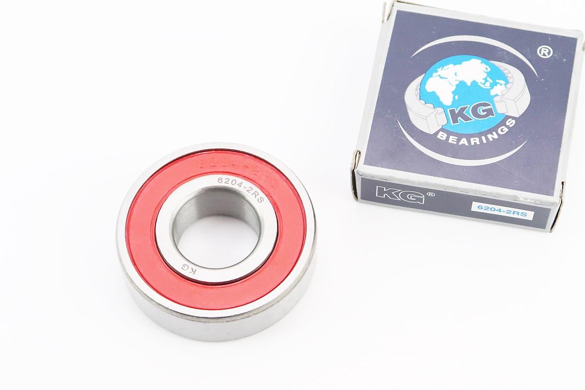 Підшипник 6204 2RS 20x47x14 172FMM-5/172FMM-3A/175FMN; вала вторинного CB250; колінвала AD, JOG, GY6; до мотоблока з двигуном 178F/186F