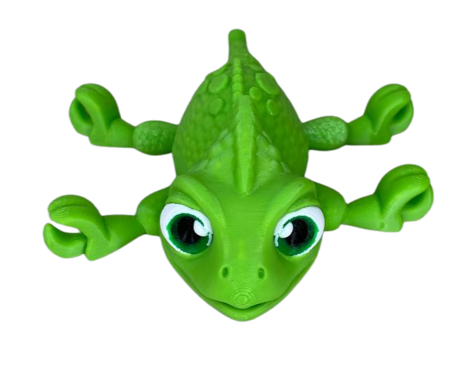 Антистресс игрушка Гибкий Крокодил 3D пластиковый фиджет для рук подвижная фигурка